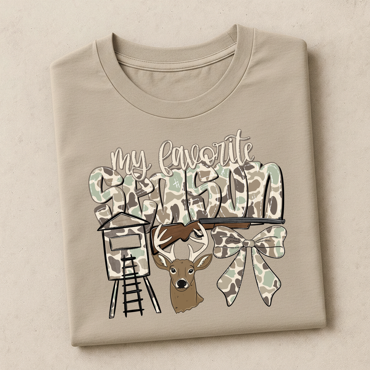 My Favorite Season | Women’s Hunting Graphic T-Shirt