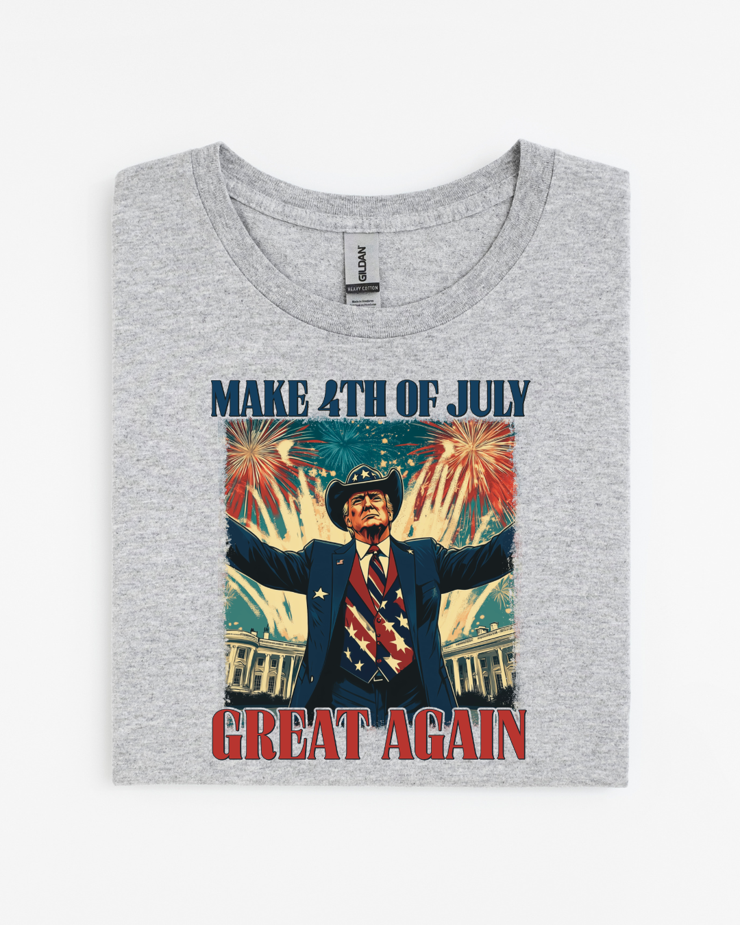 Make 4th of July Great Again Patriotic Graphic Tee