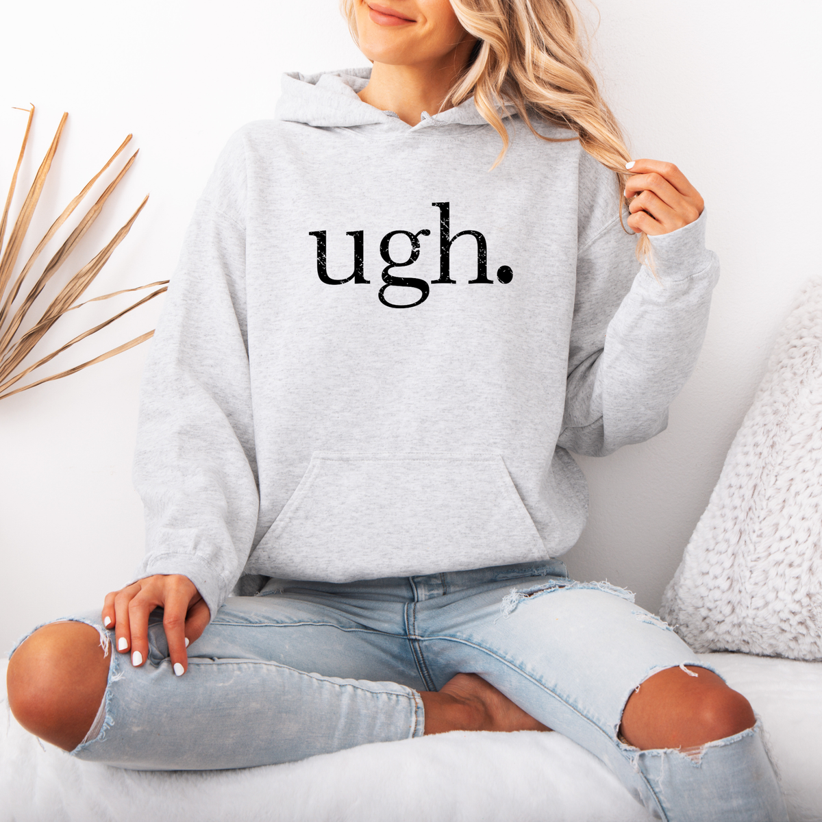 Ugh. | Minimalist Crewneck Sweatshirt & Hoodie