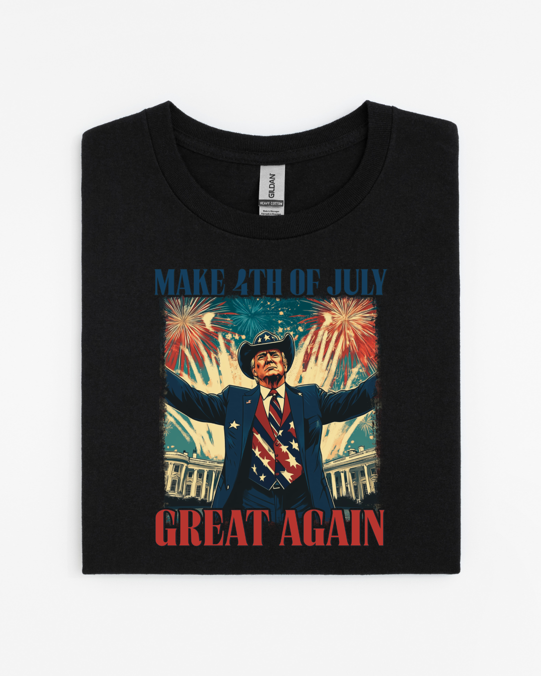 Make 4th of July Great Again Patriotic Graphic Tee