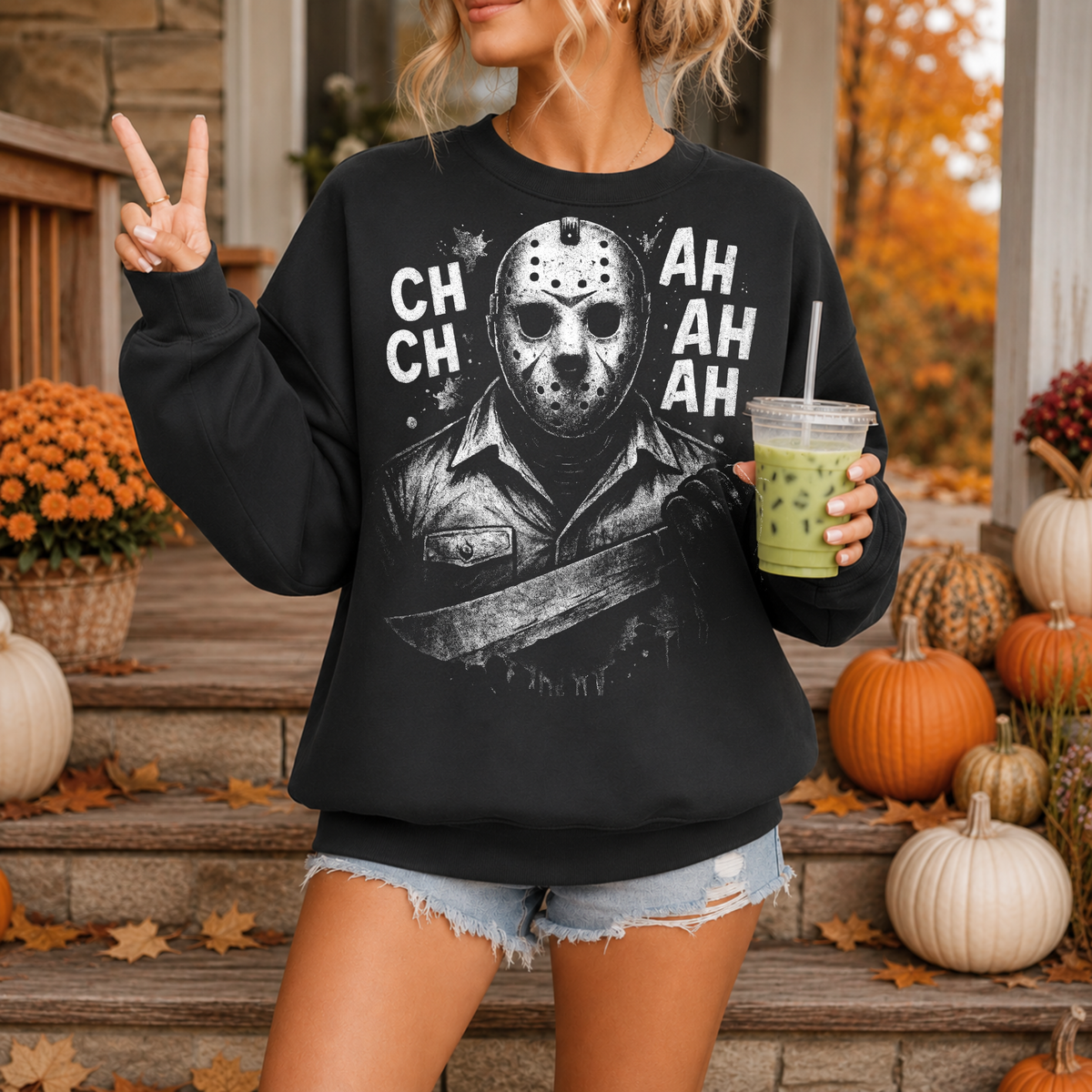 Ch Ch Ah Ah Ah | Horror Halloween Apparel