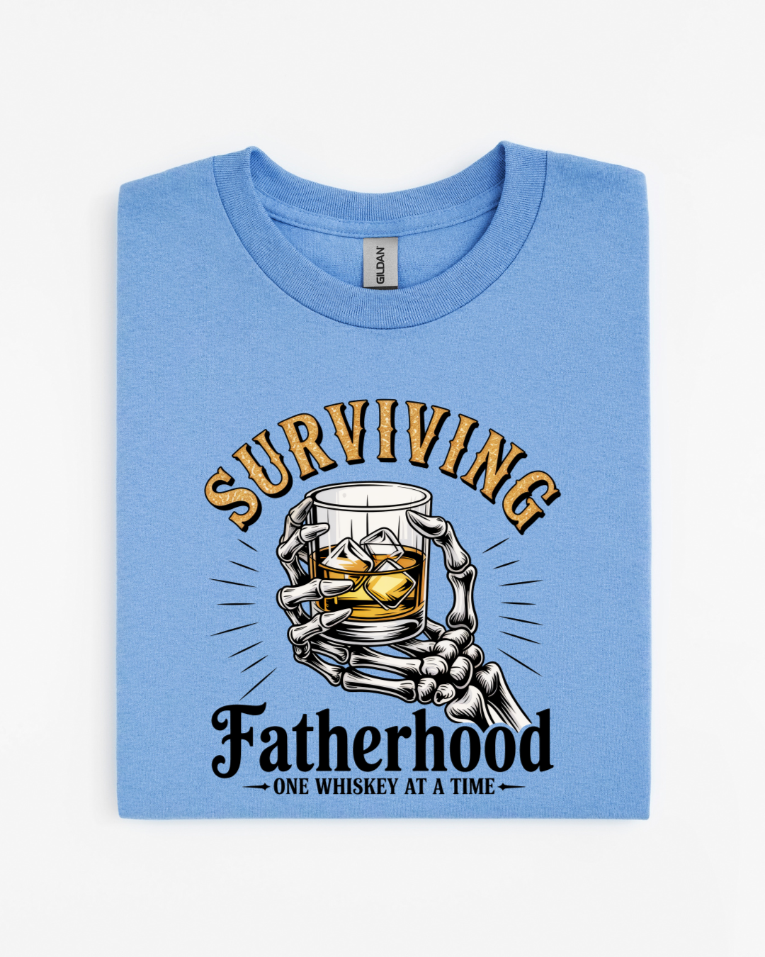 Surviving Fatherhood One Whiskey at a Time T-Shirt