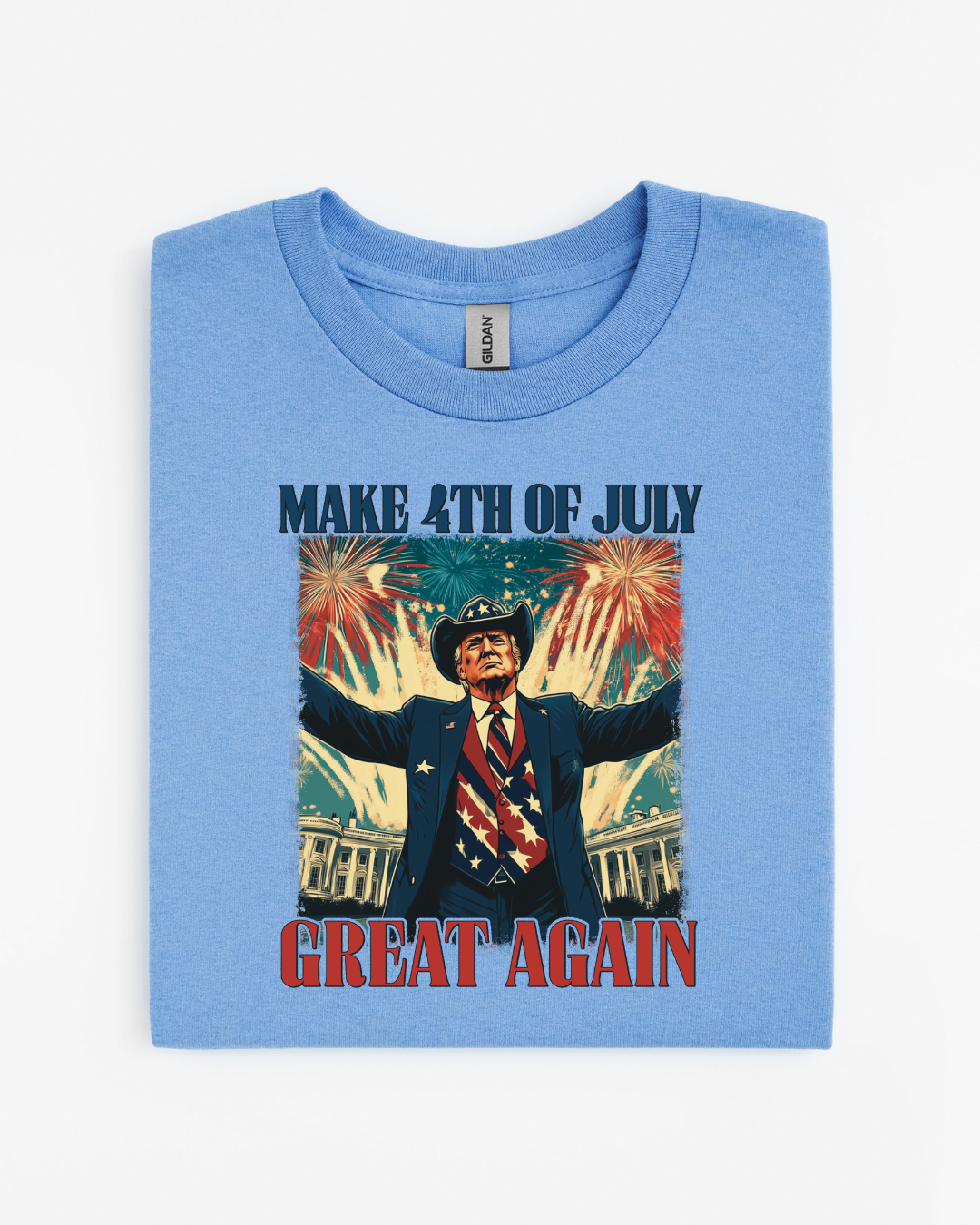 Make 4th of July Great Again Patriotic Graphic Tee