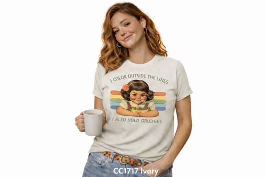 Color Outside the Lines – Comfort Colors Premium Tee