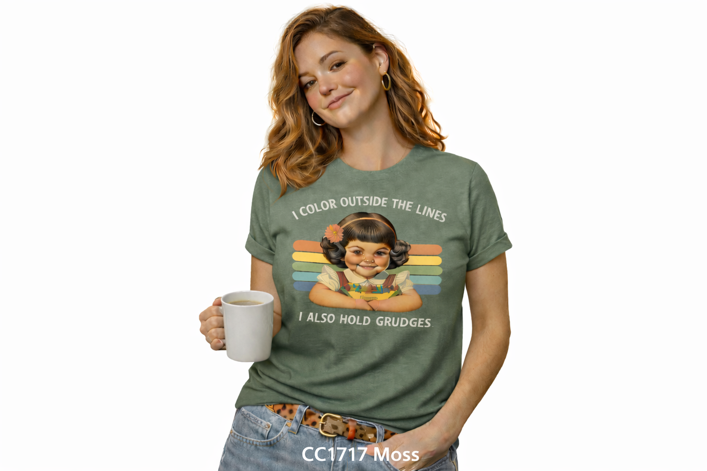 Color Outside the Lines – Comfort Colors Premium Tee
