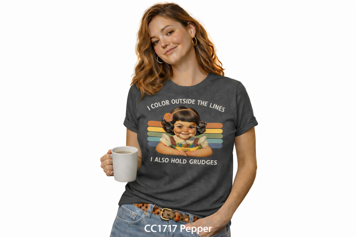 Color Outside the Lines – Comfort Colors Premium Tee