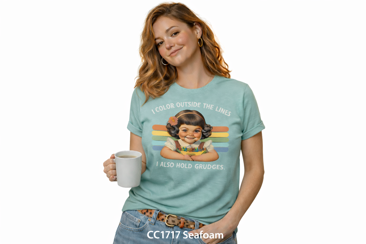 Color Outside the Lines – Comfort Colors Premium Tee