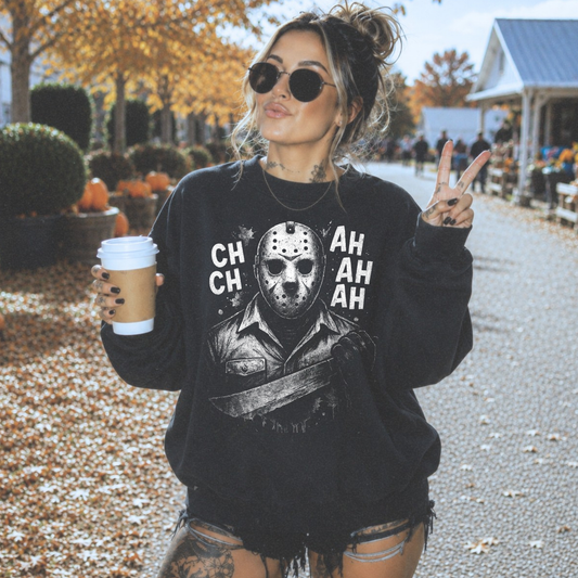 Ch Ch Ah Ah Ah | Horror Halloween Apparel