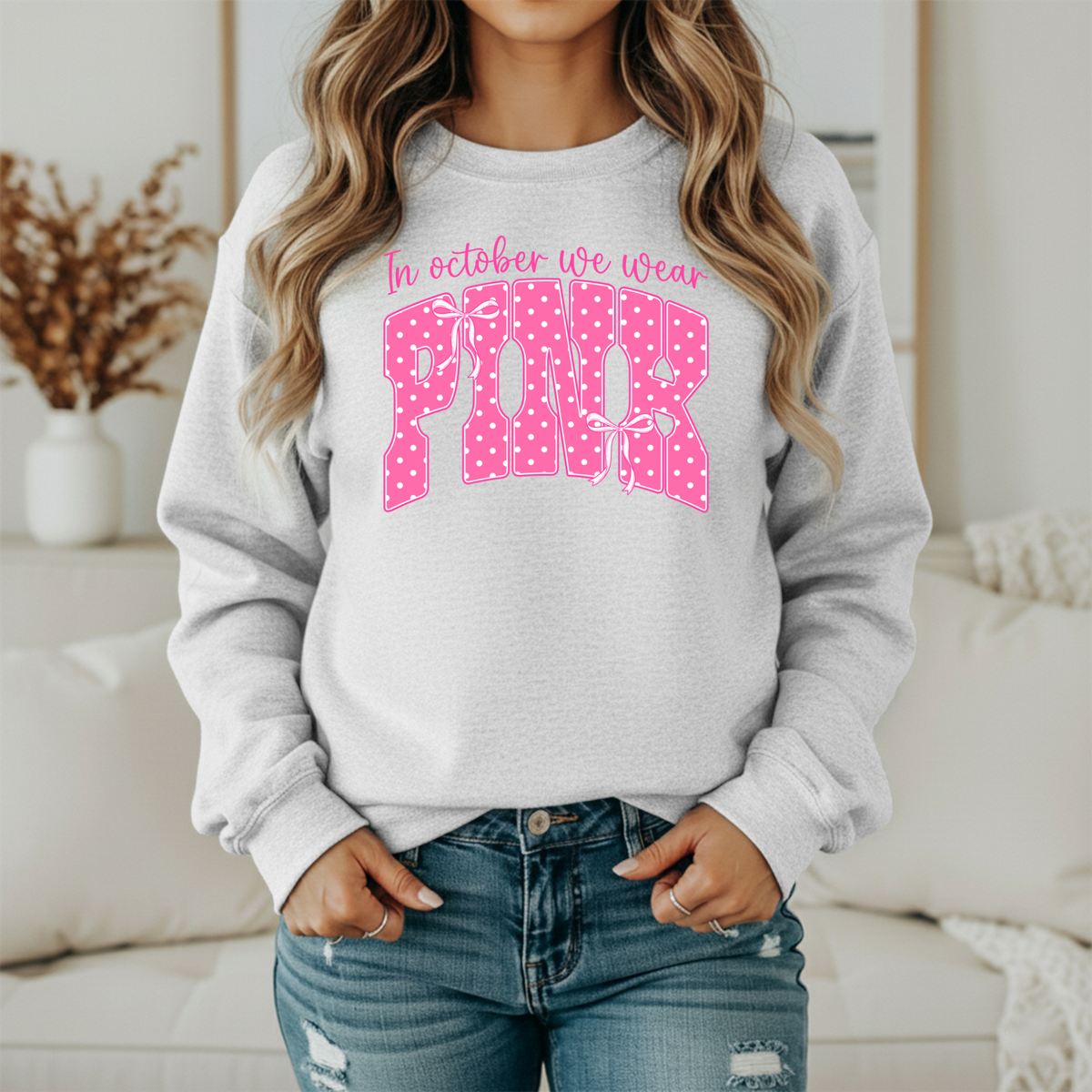 In October We Wear Pink | Breast Cancer Awareness Apparel