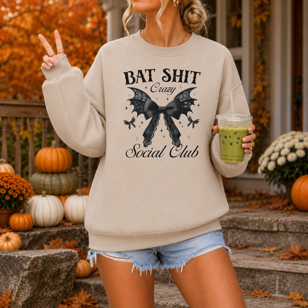 Bat Shit Crazy Social Club | Halloween Apparel