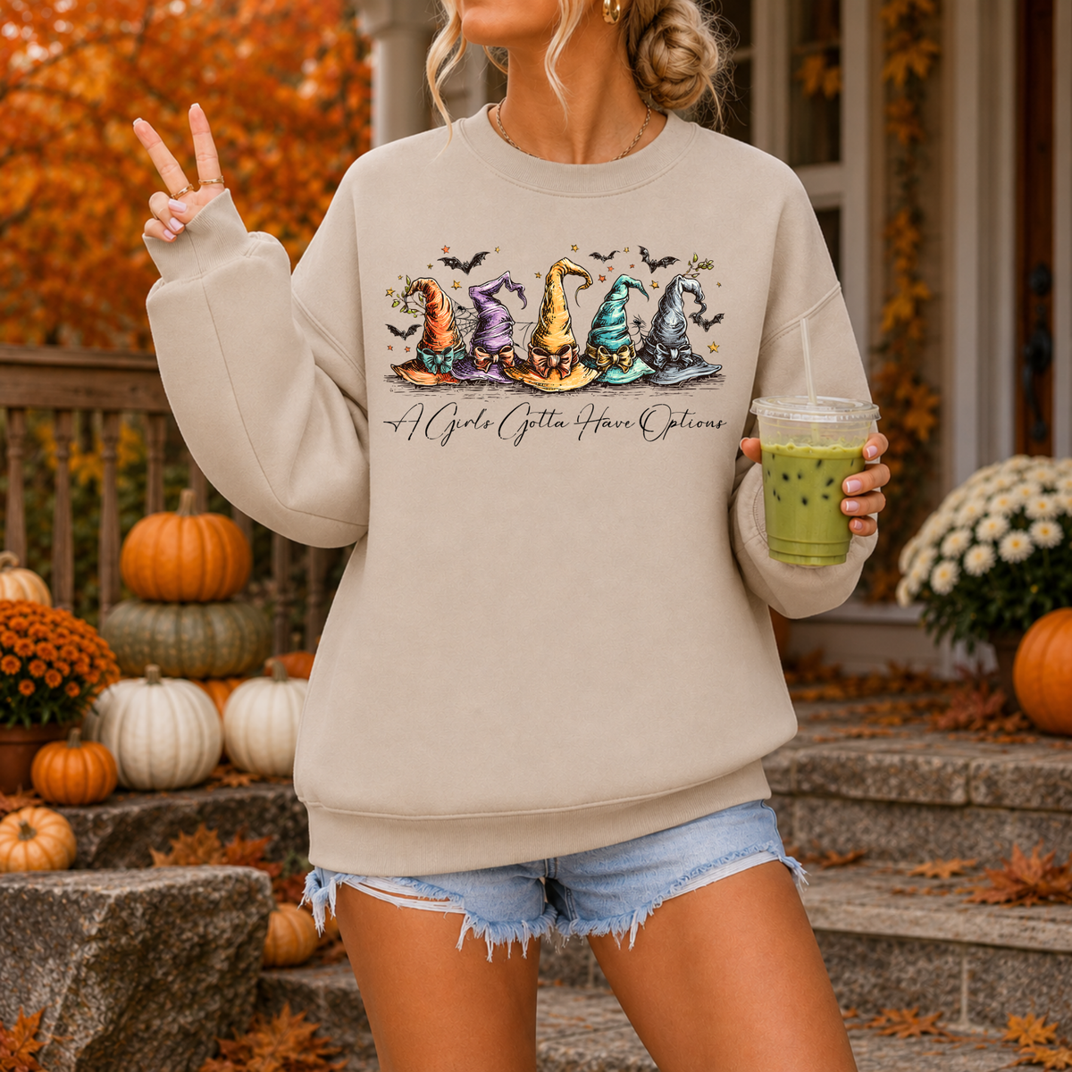 A Girl’s Gotta Have Options | Witchy Halloween Apparel