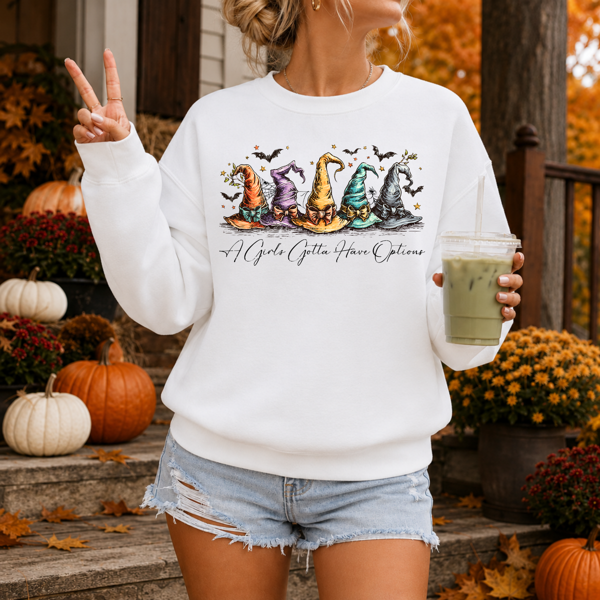 A Girl’s Gotta Have Options | Witchy Halloween Apparel