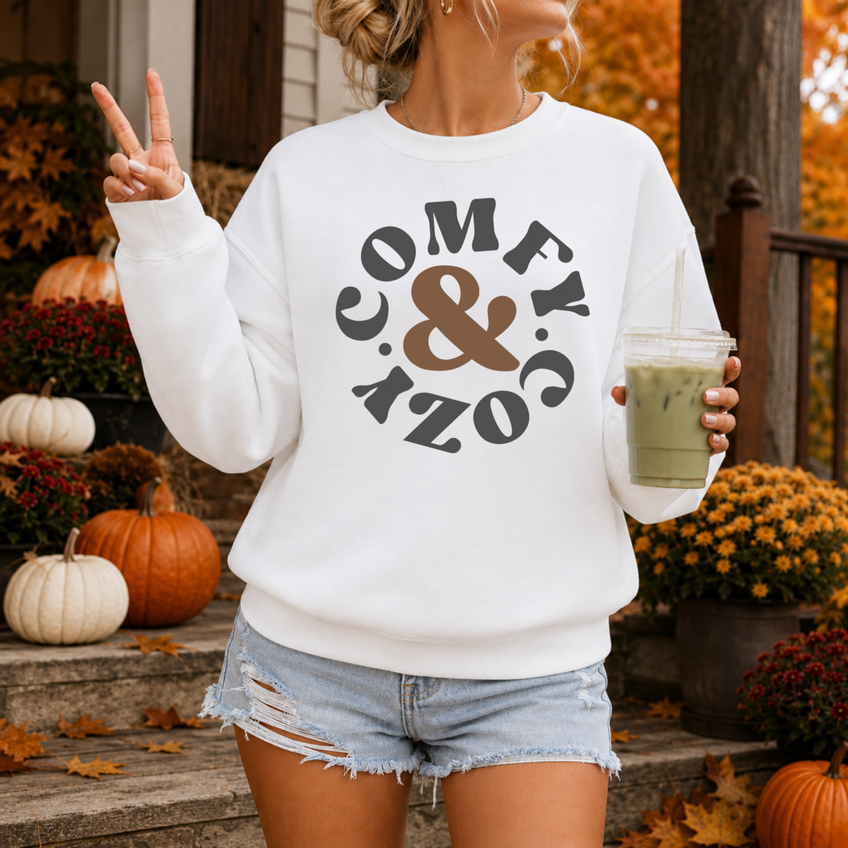 Comfy & Cozy | Fall Sweatshirt & Hoodie