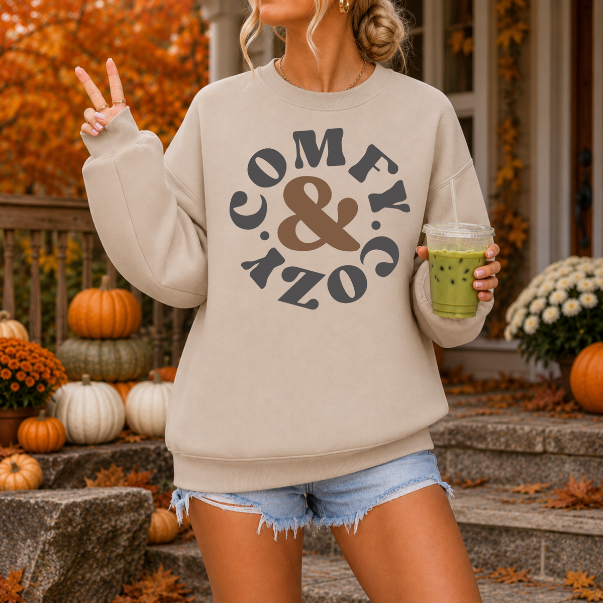 Comfy & Cozy | Fall Sweatshirt & Hoodie