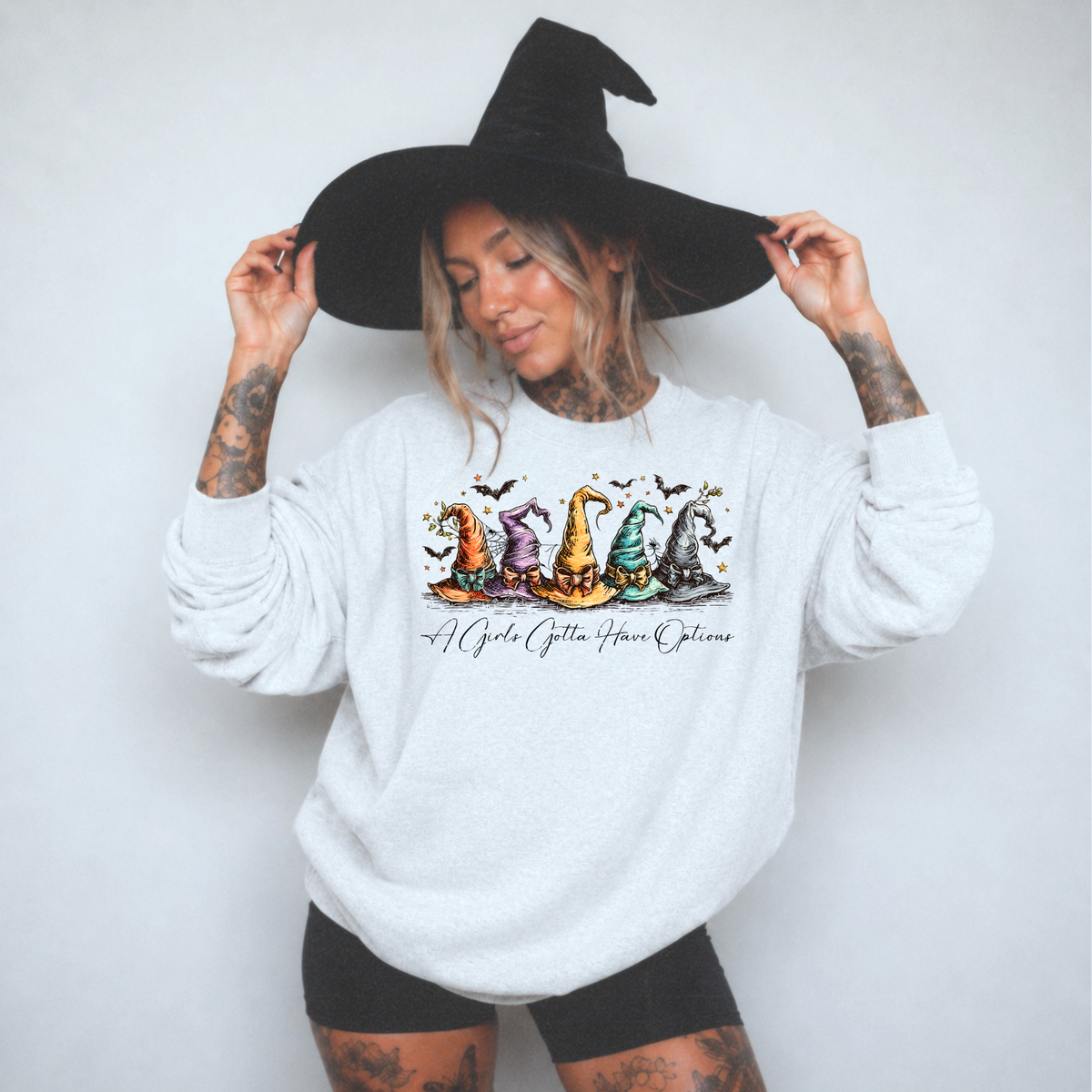 A Girl’s Gotta Have Options | Witchy Halloween Apparel
