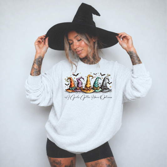 A Girl’s Gotta Have Options | Witchy Halloween Apparel