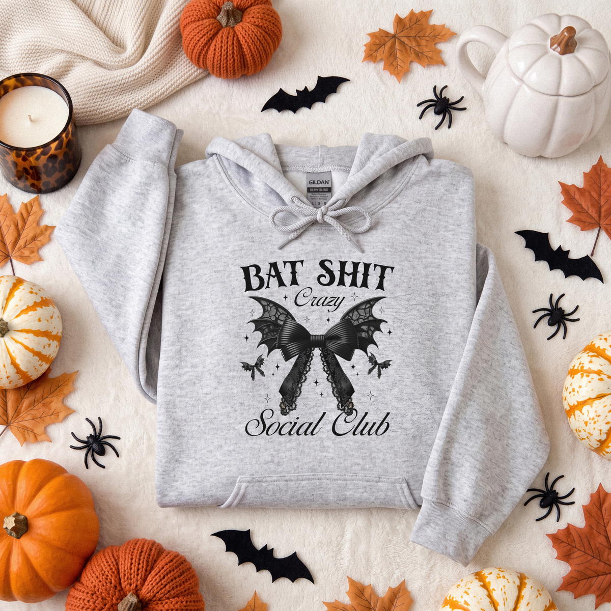 Bat Shit Crazy Social Club | Halloween Apparel