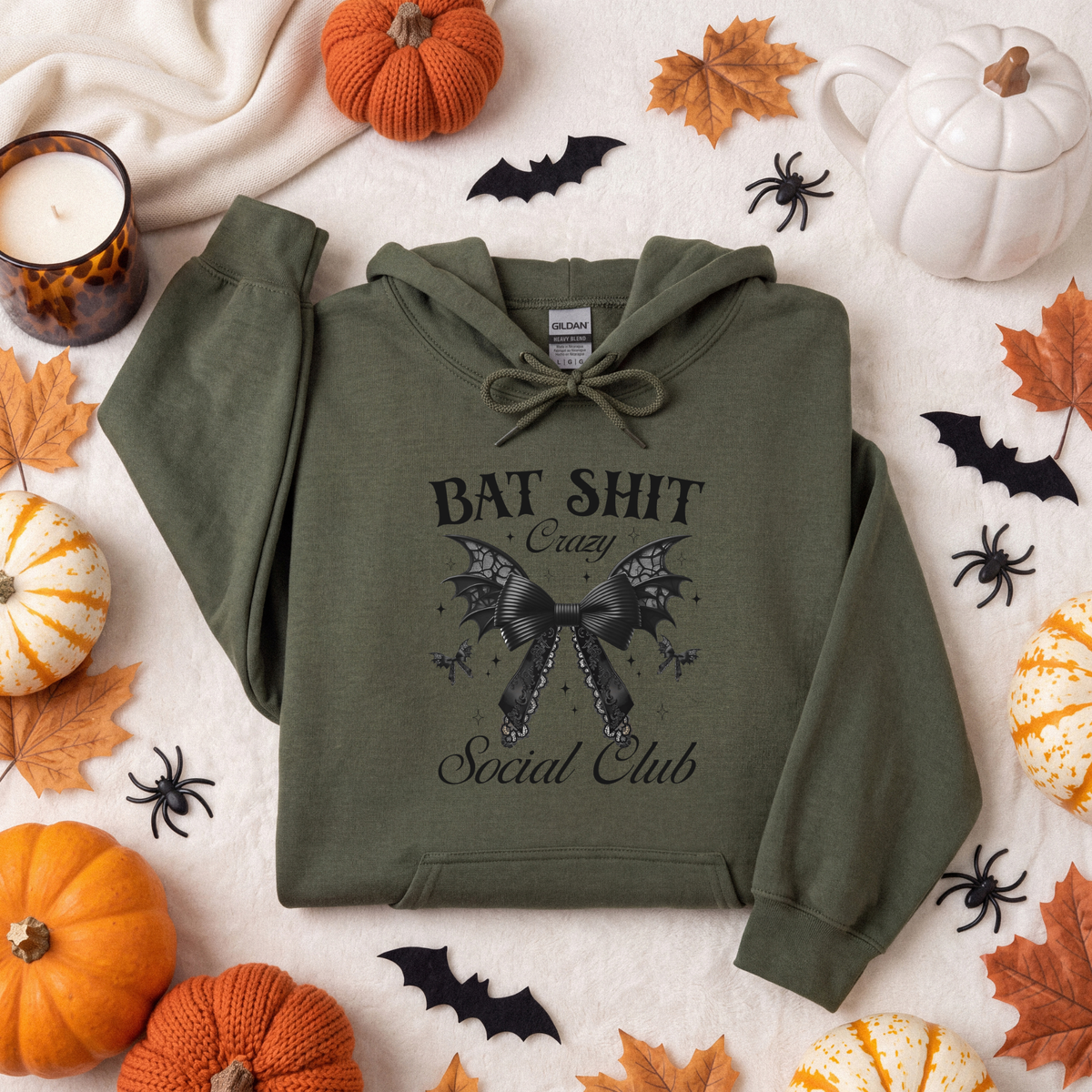 Bat Shit Crazy Social Club | Halloween Apparel
