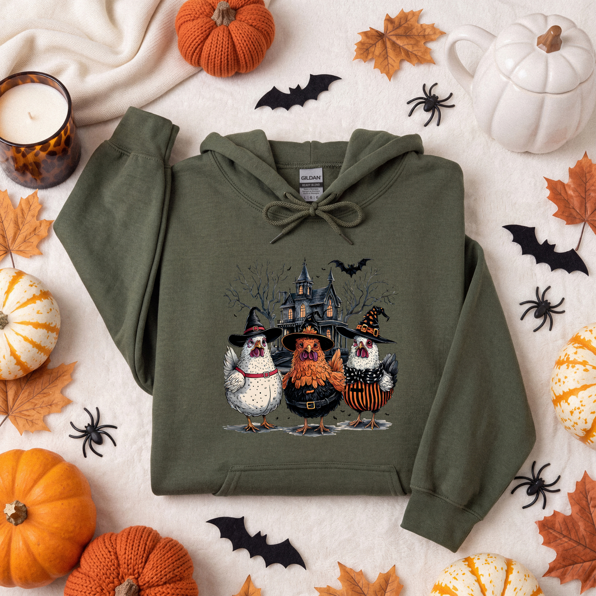 Witchy Chickens | Funny Halloween Apparel