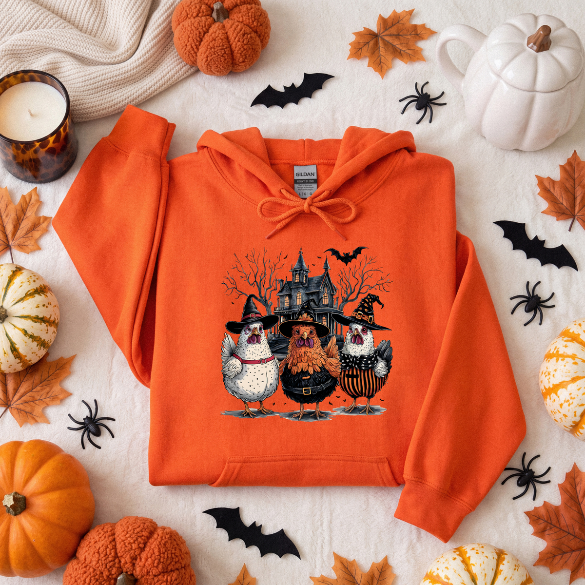 Witchy Chickens | Funny Halloween Apparel