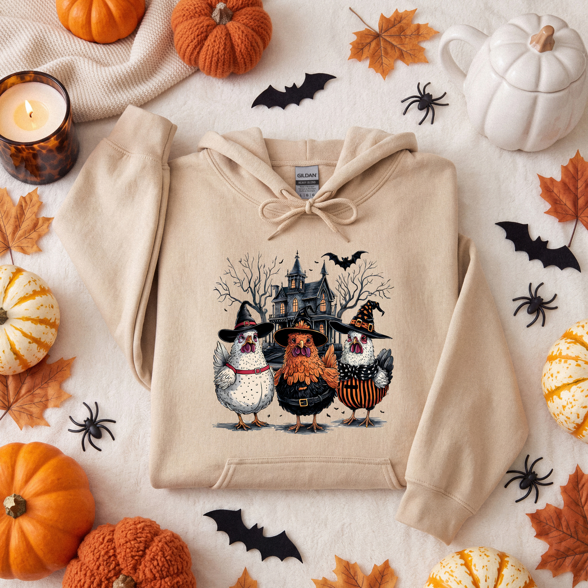 Witchy Chickens | Funny Halloween Apparel
