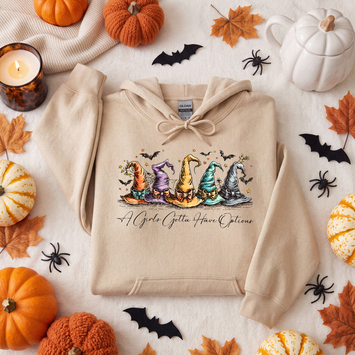 A Girl’s Gotta Have Options | Witchy Halloween Apparel