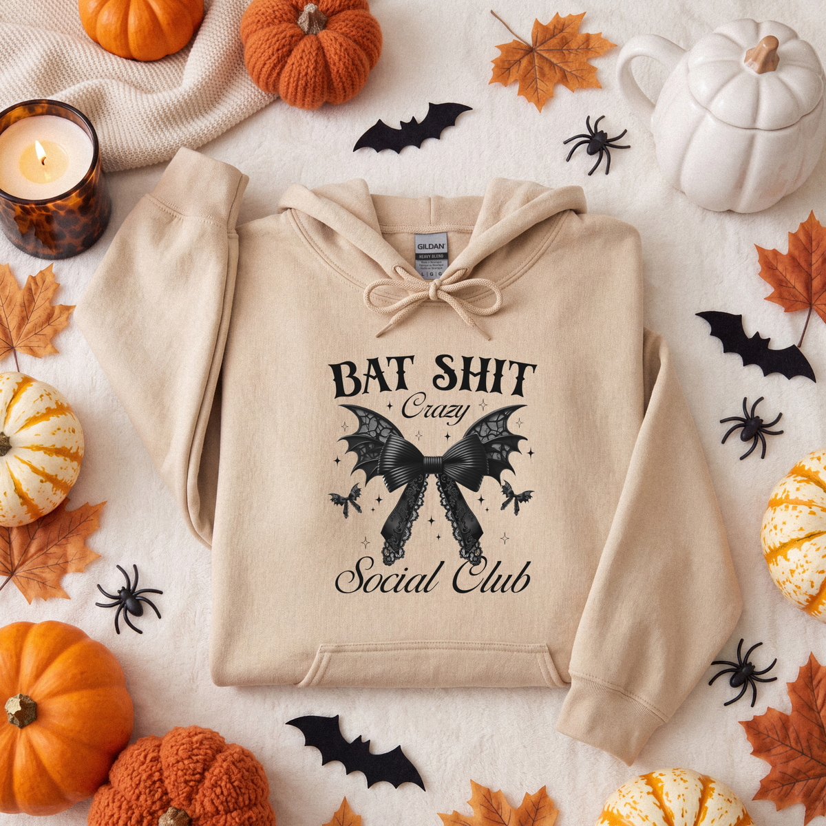 Bat Shit Crazy Social Club | Halloween Apparel