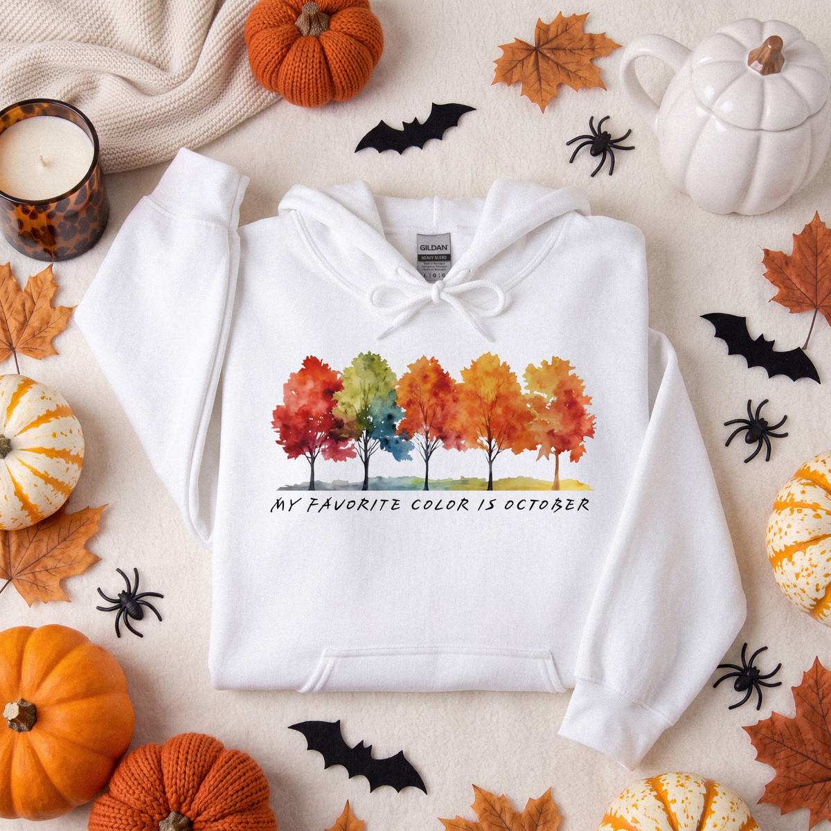 My Favorite Color Is October | Fall Sweatshirt & Hoodie