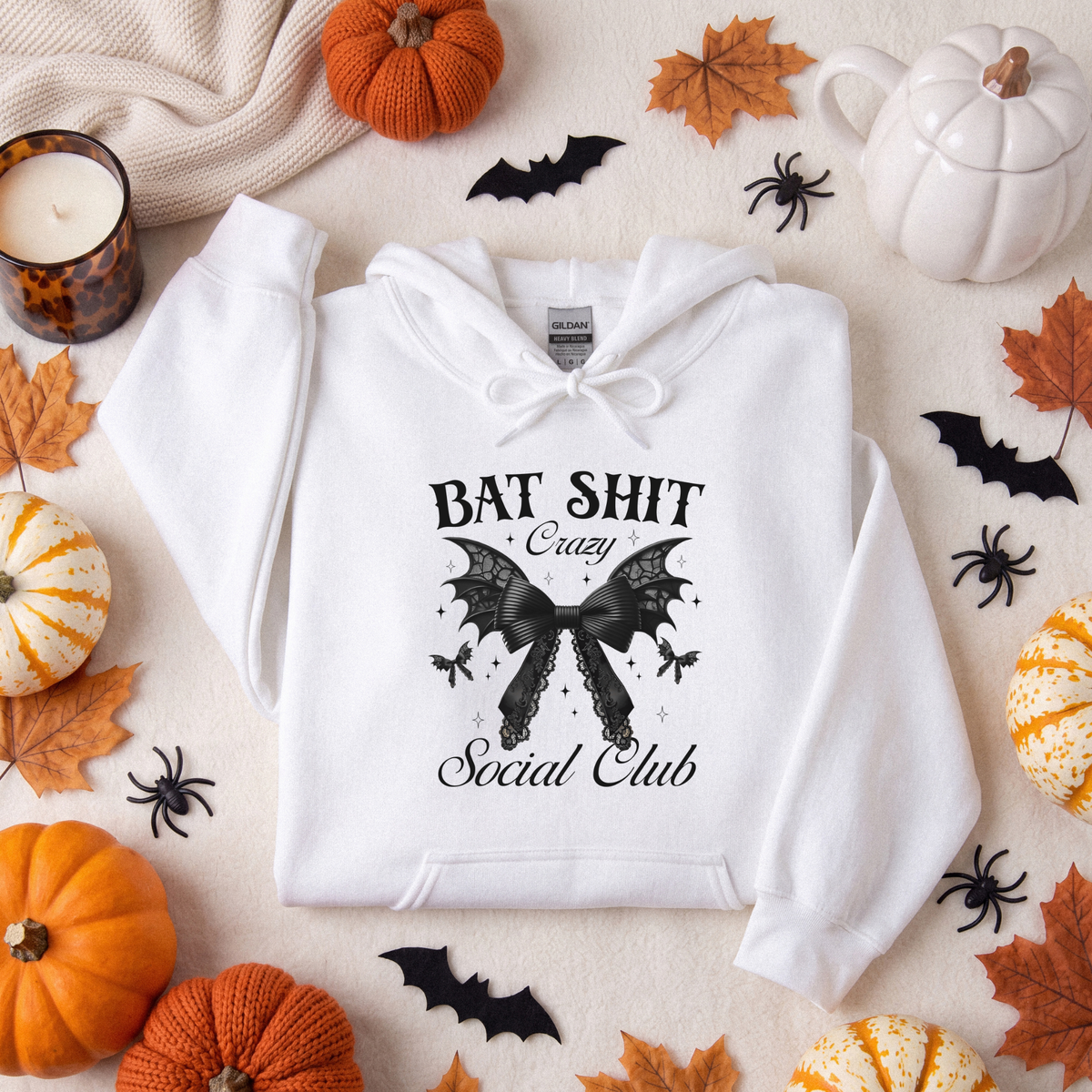 Bat Shit Crazy Social Club | Halloween Apparel