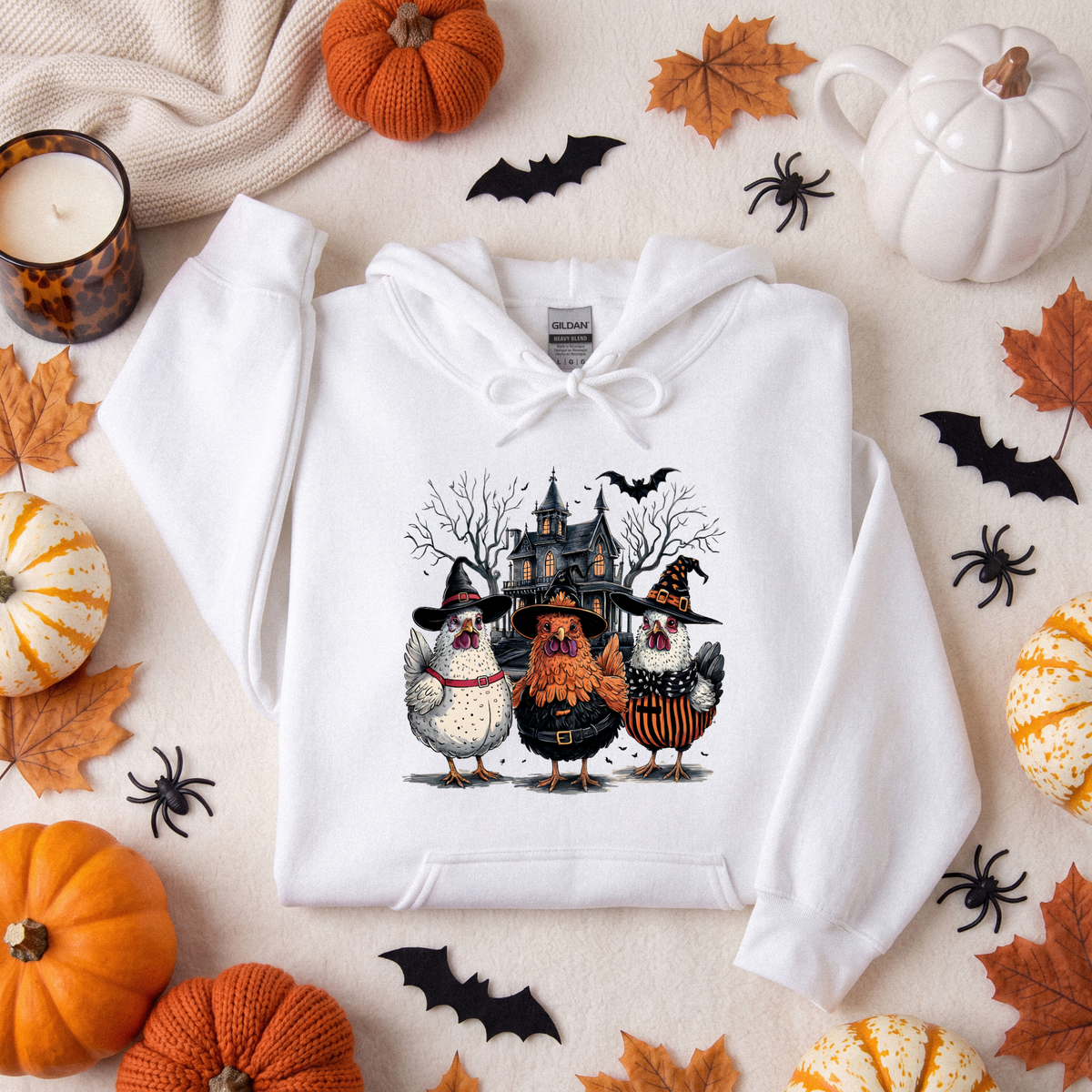 Witchy Chickens | Funny Halloween Apparel
