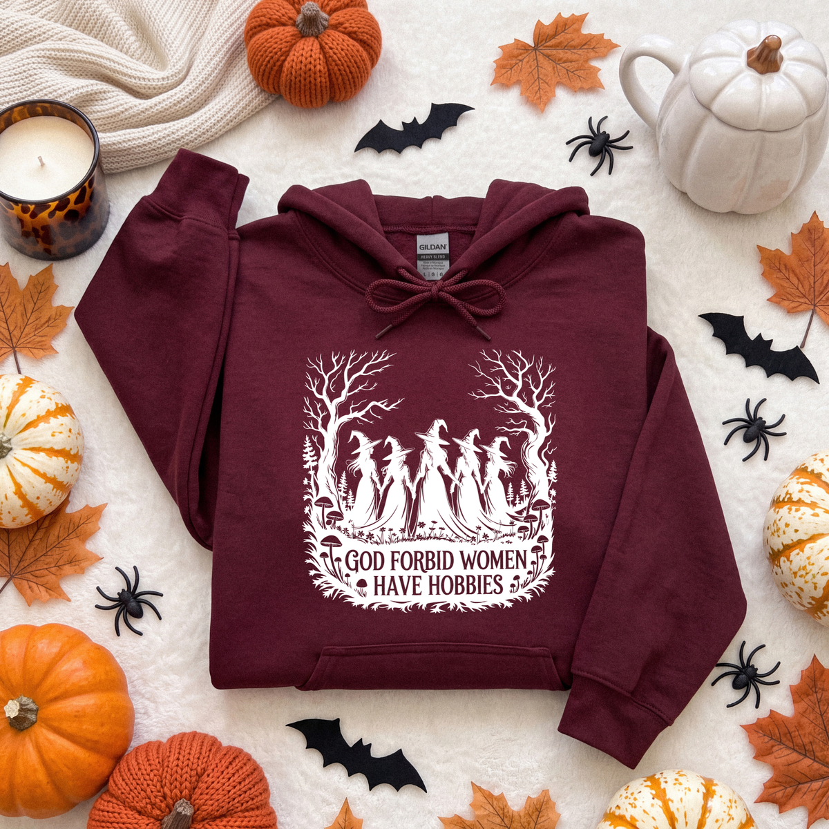 God Forbid Women Have Hobbies | Witchy Halloween Apparel