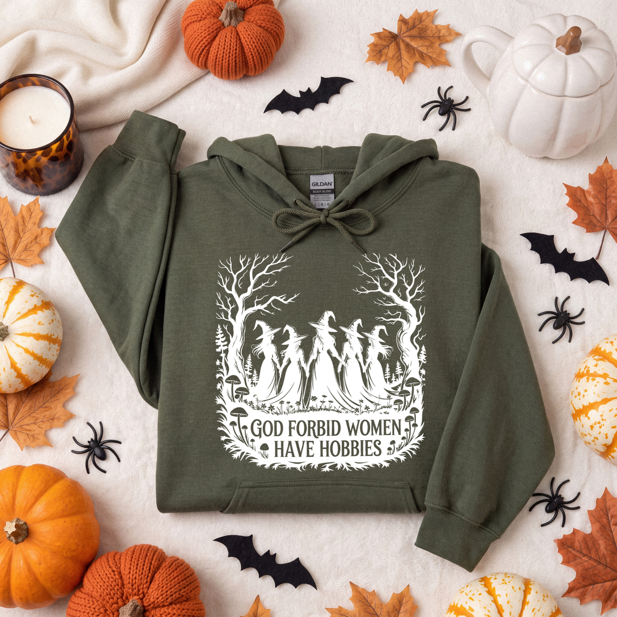 God Forbid Women Have Hobbies | Witchy Halloween Apparel