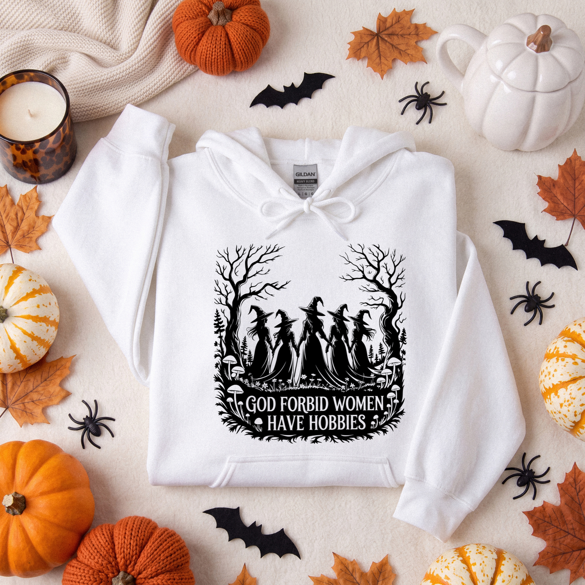 God Forbid Women Have Hobbies | Witchy Halloween Apparel