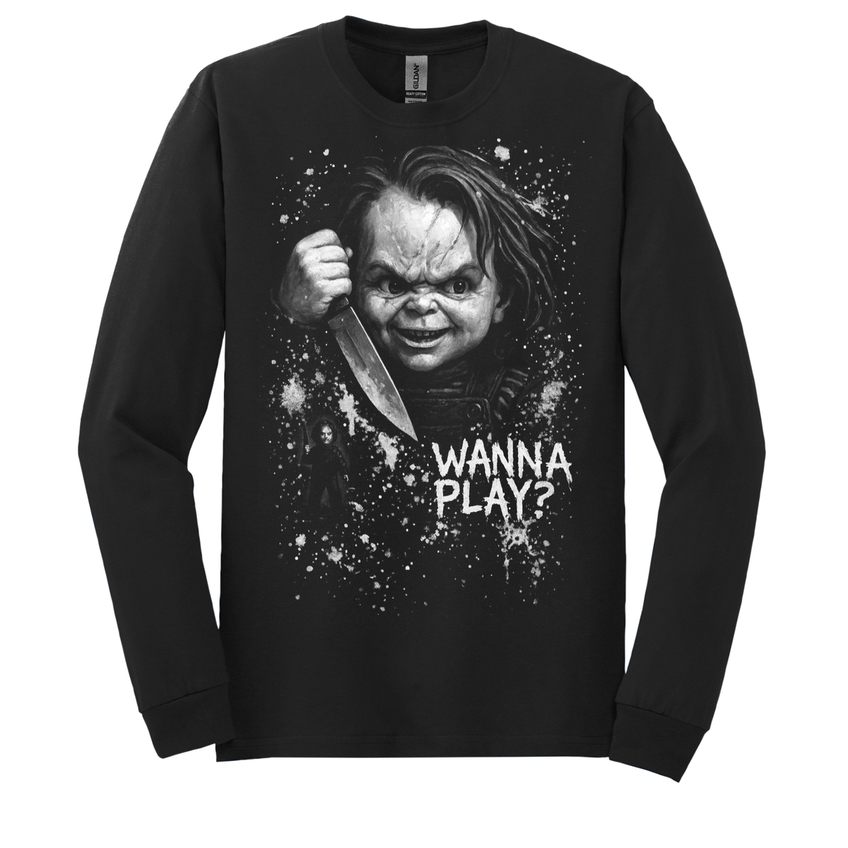 Wanna Play? | Horror Halloween Apparel