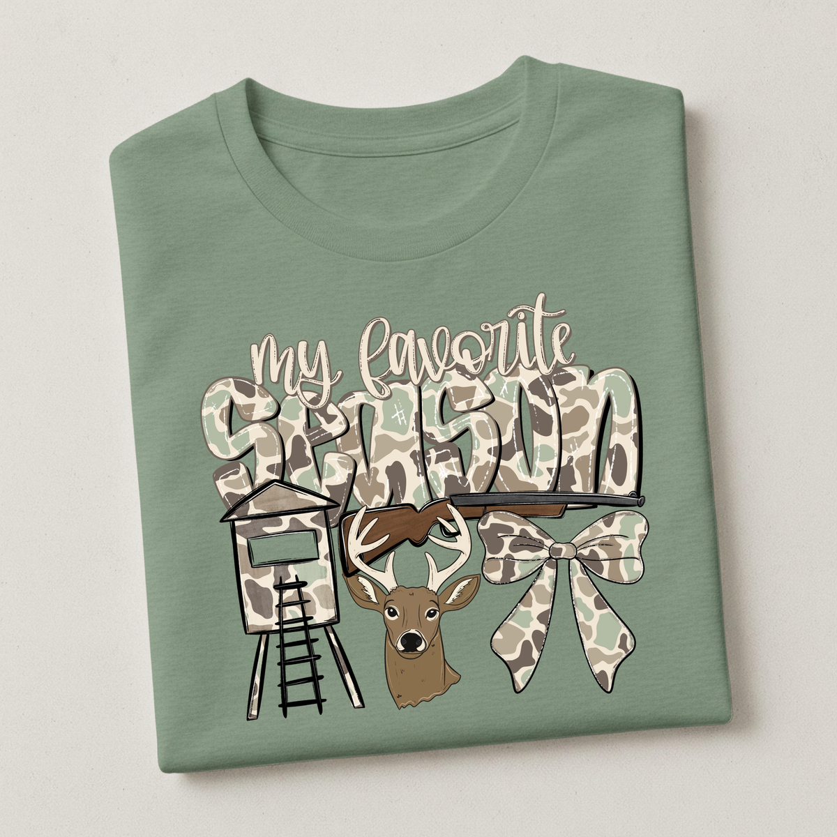 My Favorite Season | Women’s Hunting Graphic T-Shirt