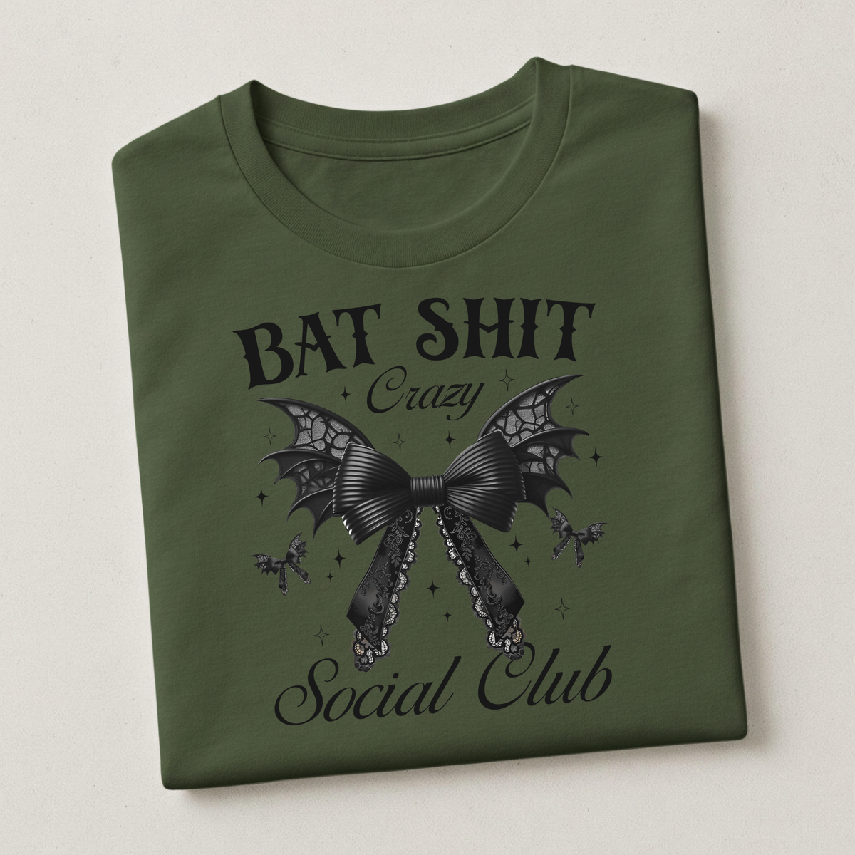 Bat Shit Crazy Social Club | Halloween Apparel