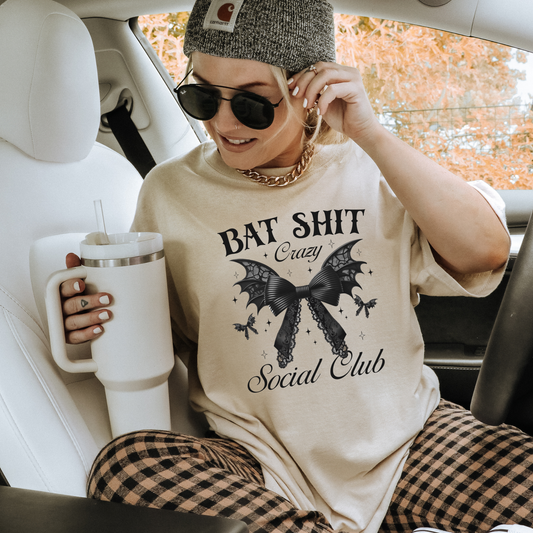 Bat Shit Crazy Social Club | Halloween Apparel