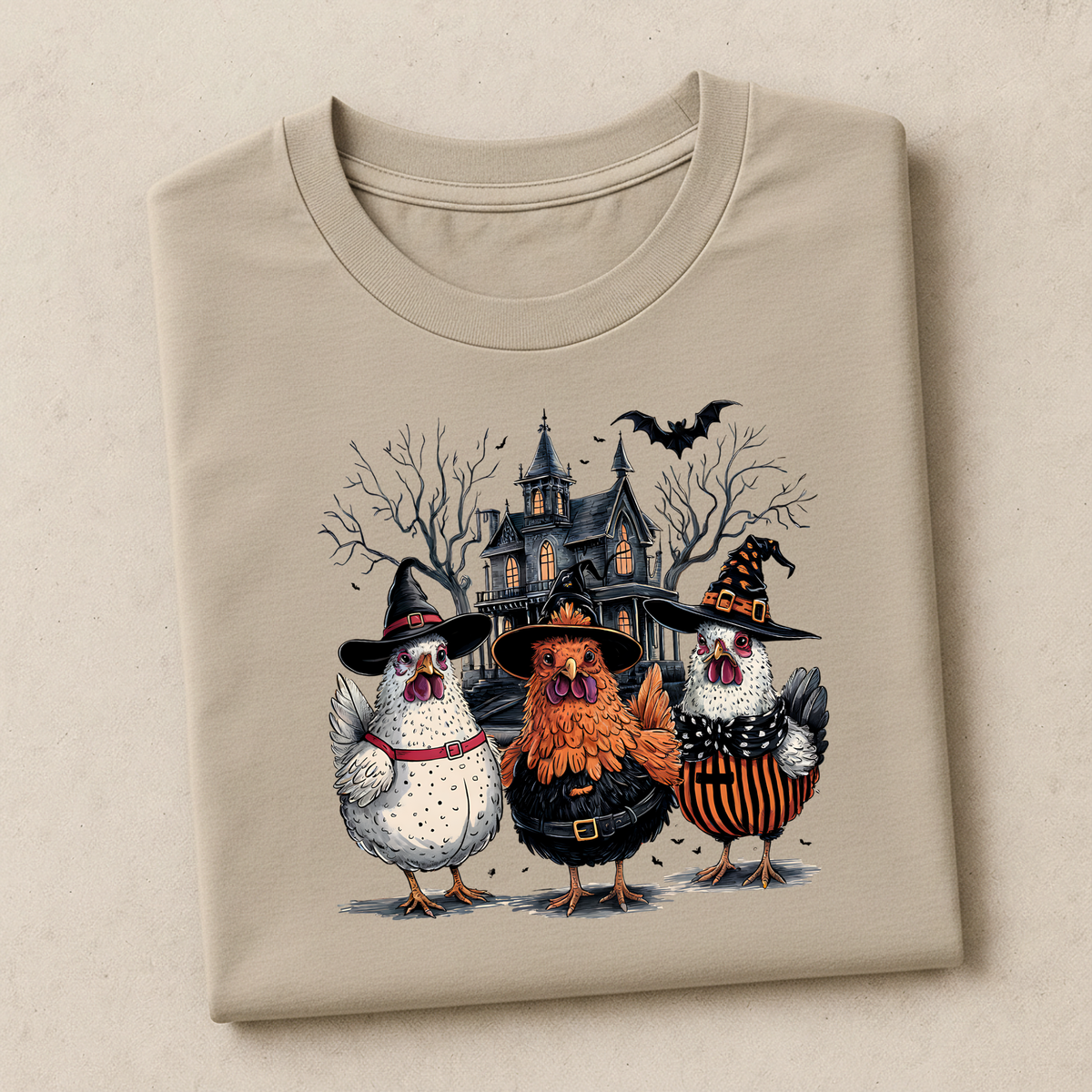 Witchy Chickens | Funny Halloween Apparel