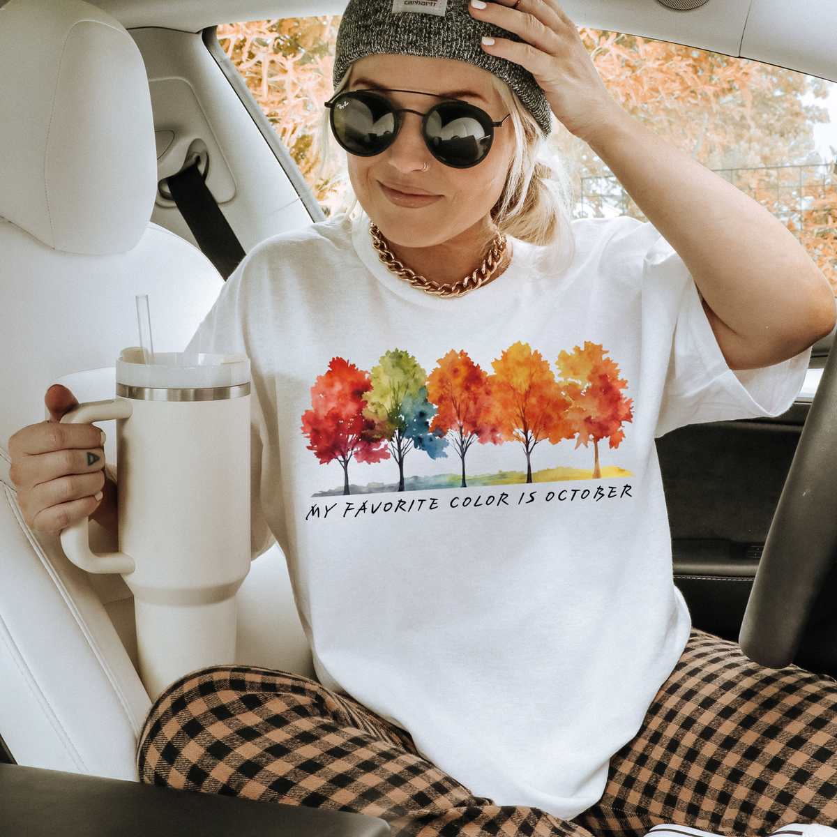 My Favorite Color Is October | Fall Sweatshirt & Hoodie