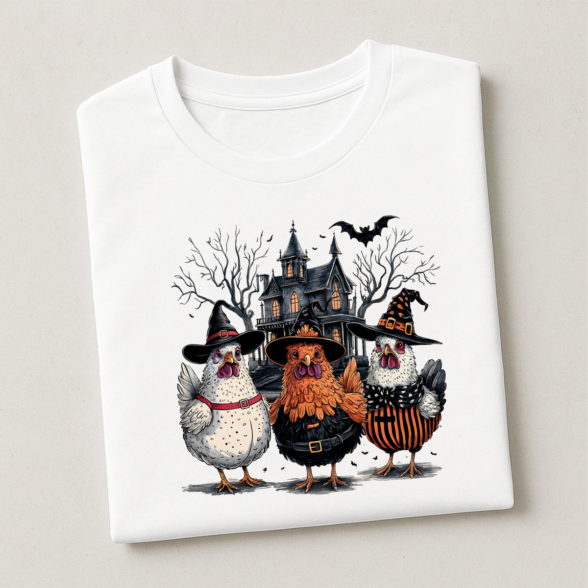 Witchy Chickens | Funny Halloween Apparel