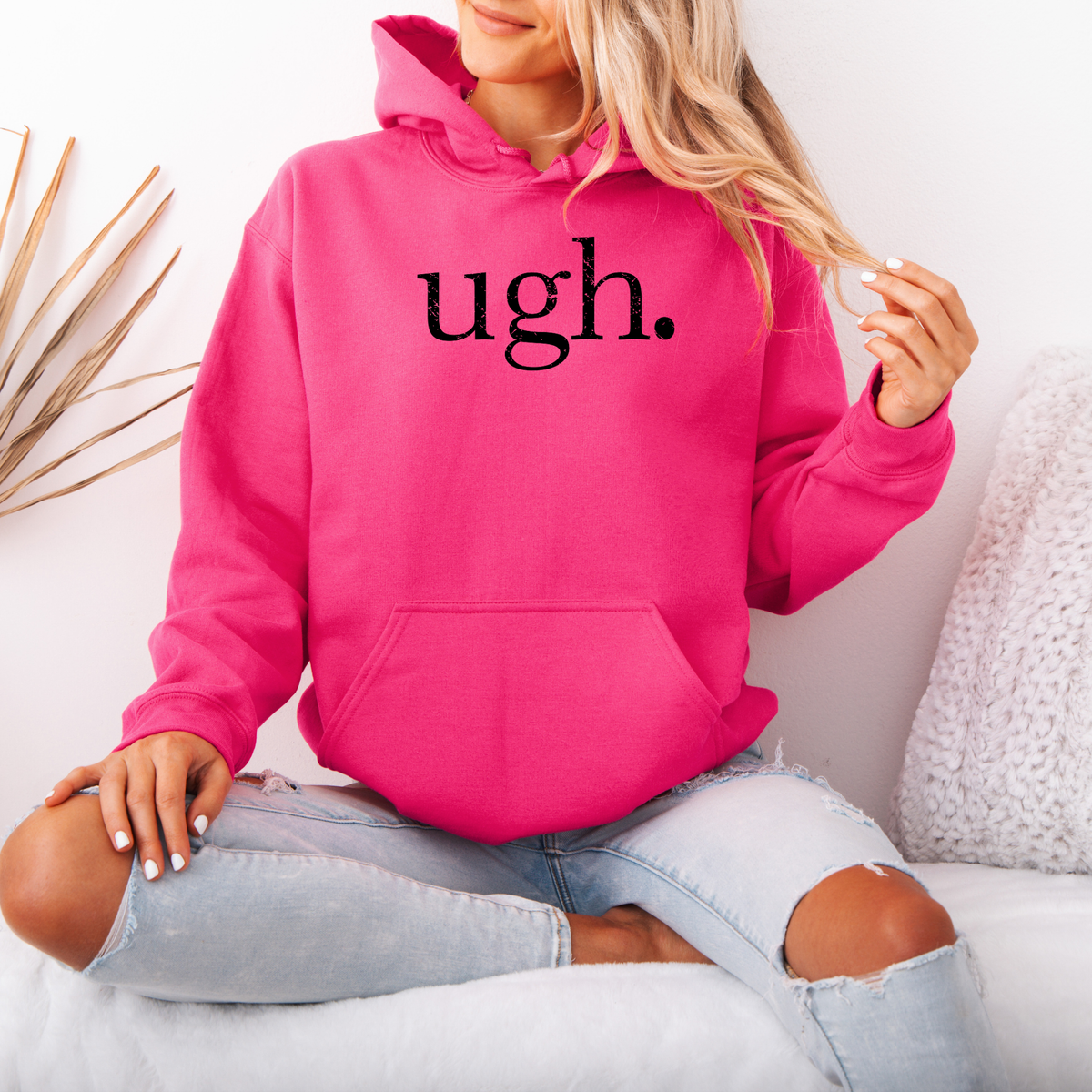 Ugh. | Minimalist Crewneck Sweatshirt & Hoodie