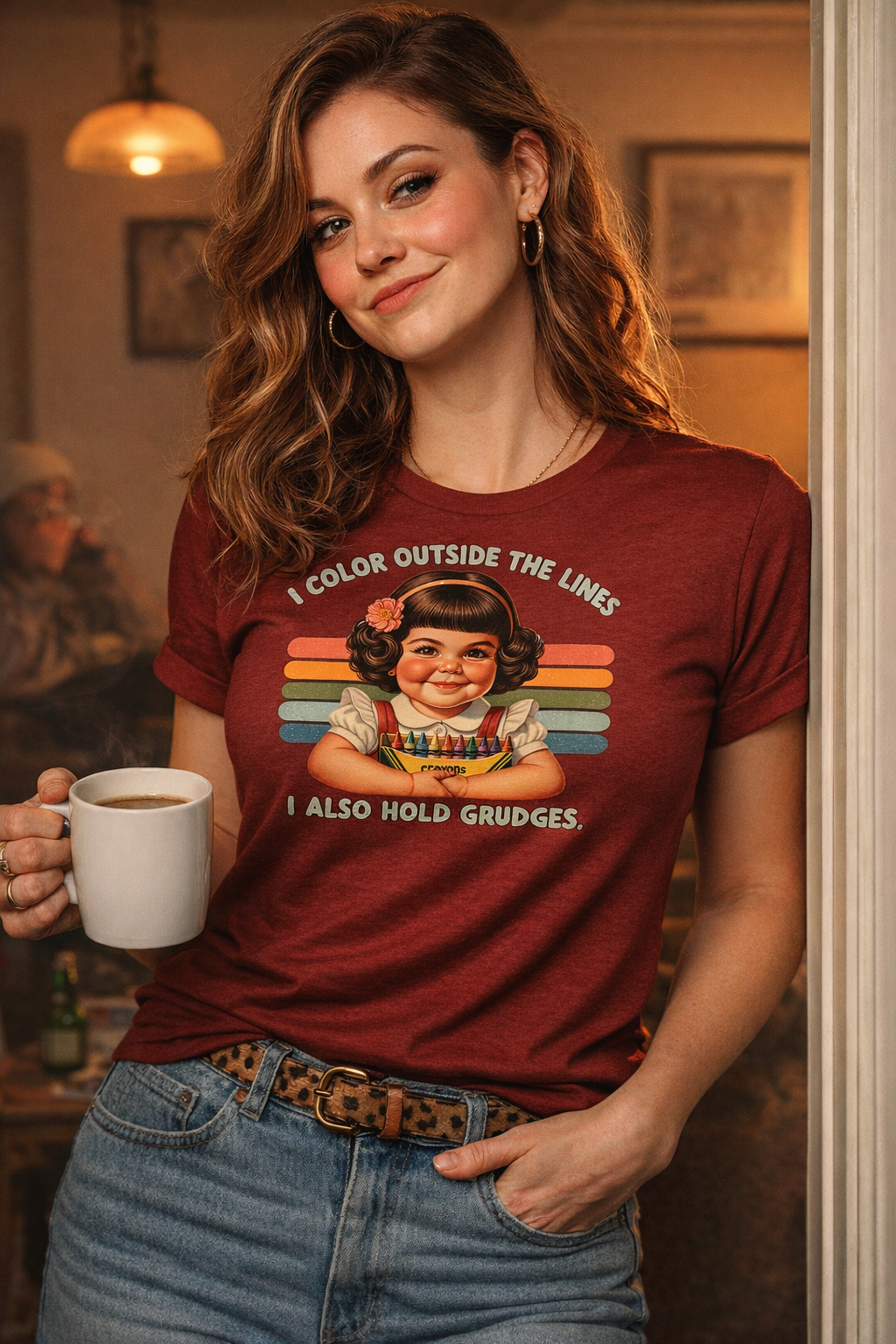Color Outside the Lines – Comfort Colors Premium Tee