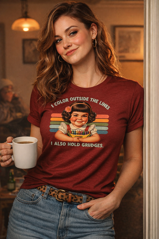 Color Outside the Lines – Comfort Colors Premium Tee