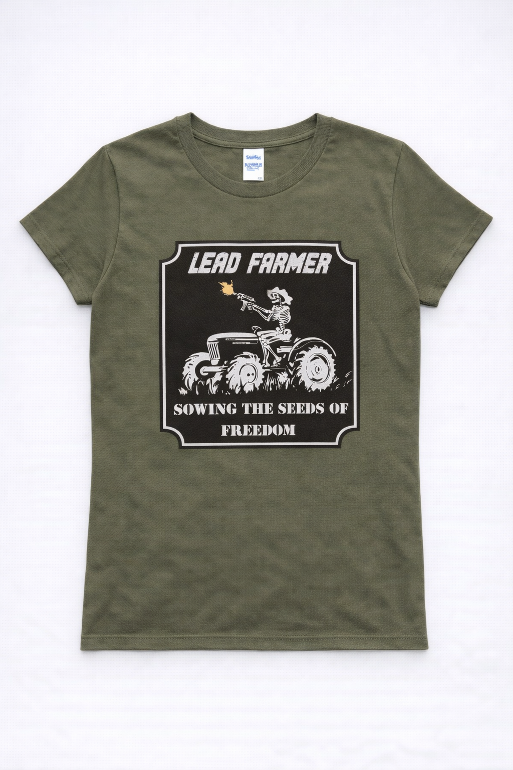 Lead Farmer – Sowing the Seeds of Freedom Funny Graphic Softstyle Tee