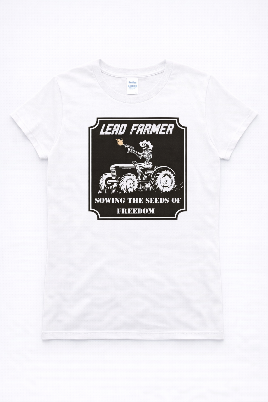 Lead Farmer – Sowing the Seeds of Freedom Funny Graphic Softstyle Tee
