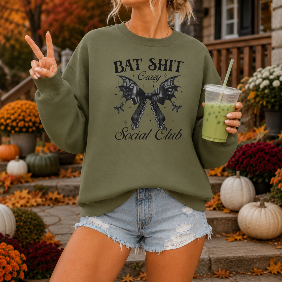 Bat Shit Crazy Social Club | Halloween Apparel