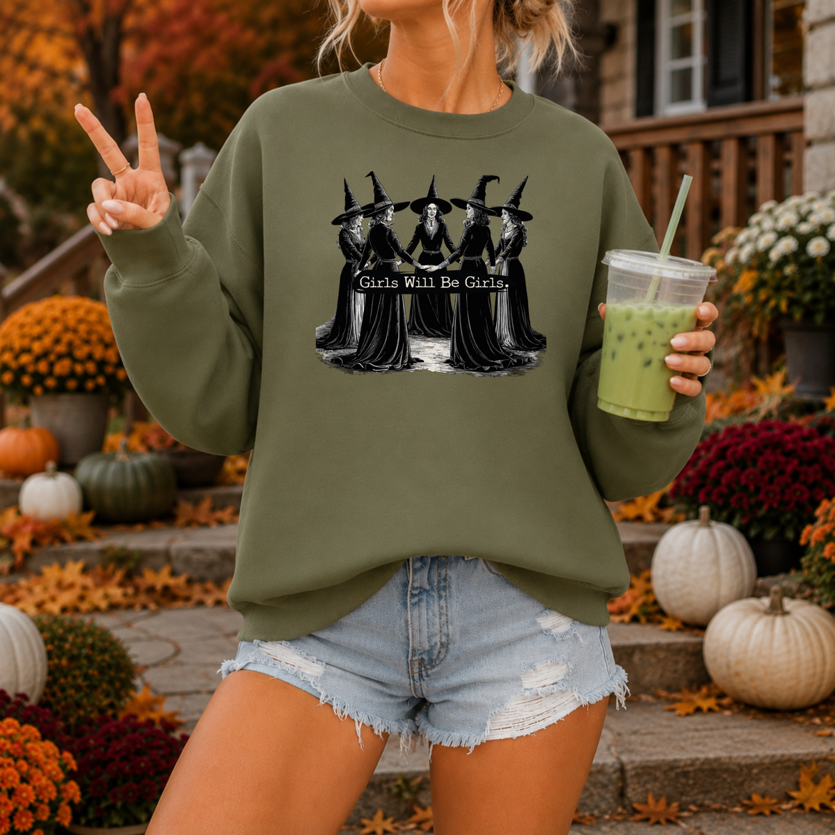 Girls Will Be Girls | Witchy Halloween Apparel