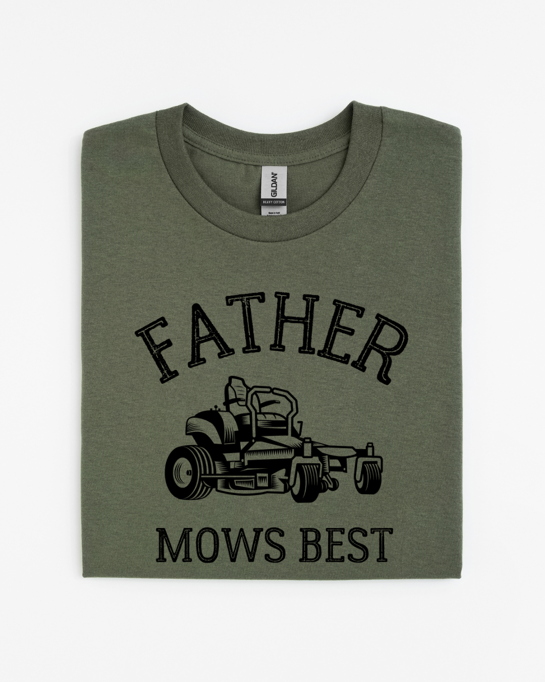 Father Mows Best T-Shirt