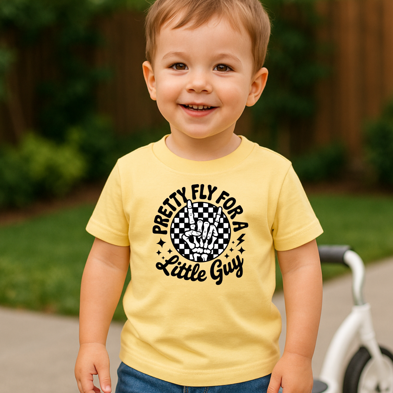 Pretty Fly Little Guy Toddler Graphic Tee