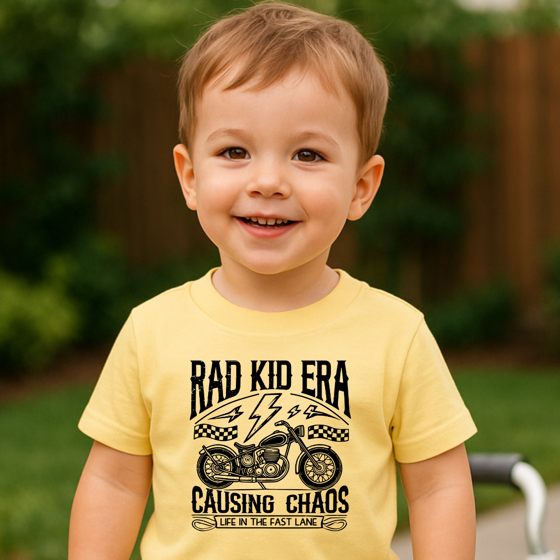 Rad Kid Era Toddler Graphic Tee